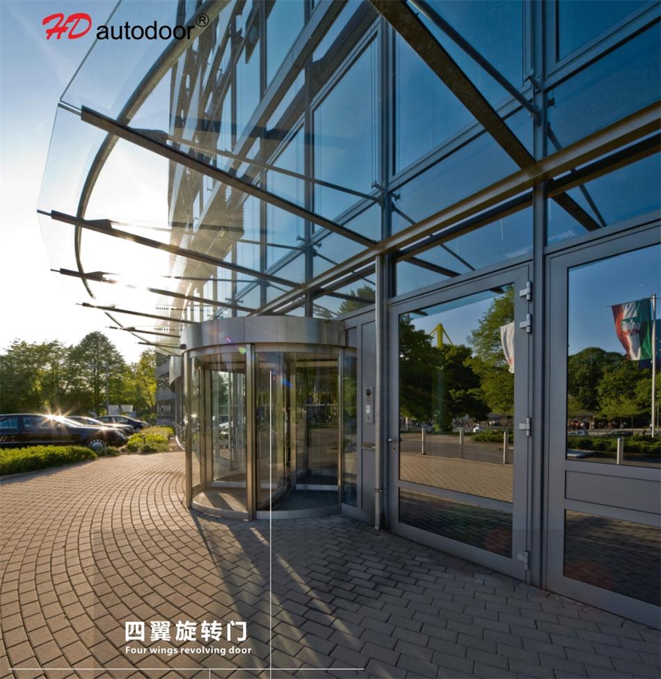 兩翼、三翼、四翼旋轉(zhuǎn)門：青島恒達(dá)自動門(圖5)